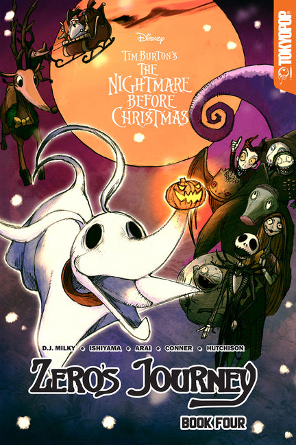 Disney Manga: Tim Burton's the Nightmare Before Christmas - Zero's Journey, Book 4 by Milky, D. J.