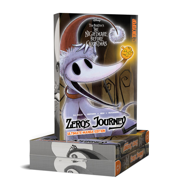 Disney Manga: Tim Burton's the Nightmare Before Christmas: Zero's Journey (Ultimate Manga Edition with Sprayed Edges) by Milky, D. J.