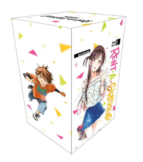 Rent-A-Girlfriend Manga Box Set 1 by Miyajima, Reiji
