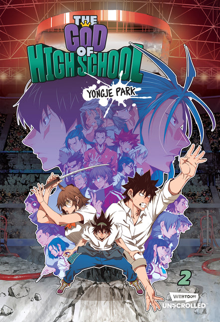 The God of High School, Vol. 2: A Webtoon Unscrolled Graphic Novel by Park, Yongje