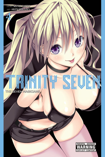 Trinity Seven, Vol. 4: The Seven Magicians by Saito, Kenji
