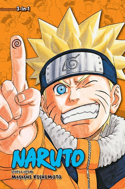 Naruto (3-In-1 Edition), Vol. 8 by Kishimoto, Masashi