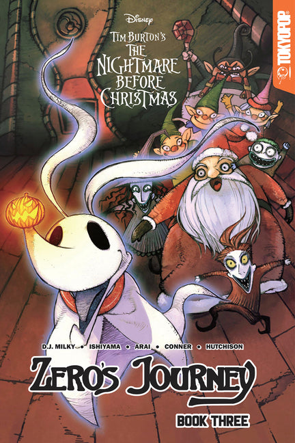 Disney Manga: Tim Burton's the Nightmare Before Christmas - Zero's Journey, Book 3 by Milky, D. J.