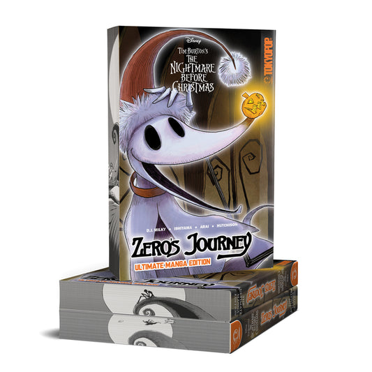 Disney Manga: Tim Burton's the Nightmare Before Christmas: Zero's Journey (Ultimate Manga Edition with Sprayed Edges) by Milky, D. J.