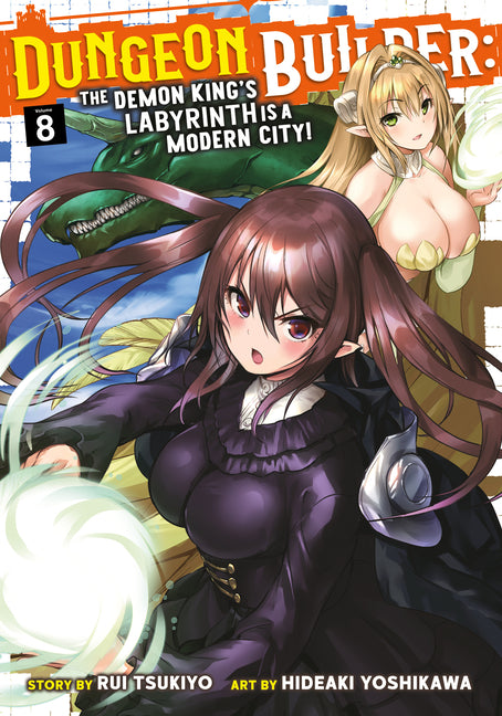 Dungeon Builder: The Demon King's Labyrinth Is a Modern City! (Manga) Vol. 8 by Tsukiyo, Rui