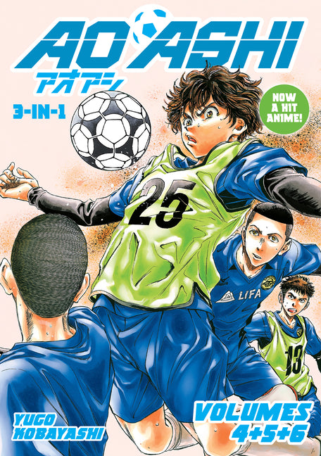 Aoashi (3-In-1 Edition) Volume 2 (Vol. 4,5,6) by Yuugo, Kobayashi