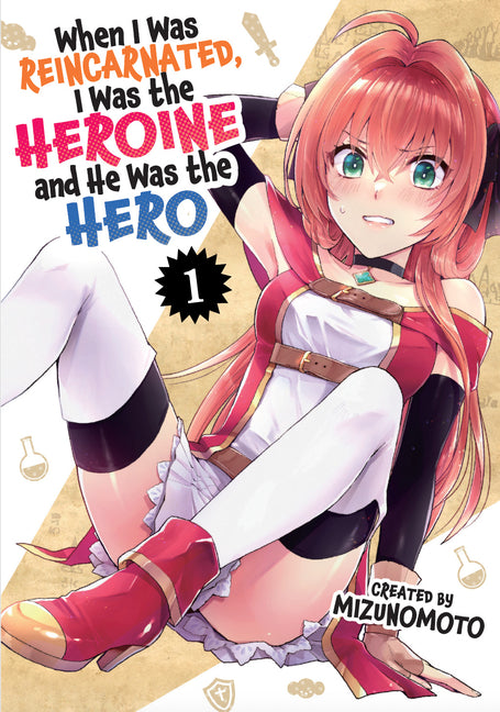 When I Was Reincarnated in Another World, I Was a Heroine and He Was a Hero Vol.1 by Mizunomoto
