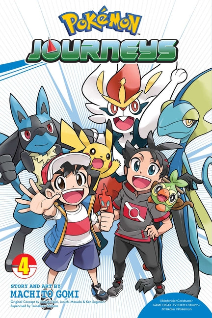 Pokémon Journeys, Vol. 4 by Gomi, Machito