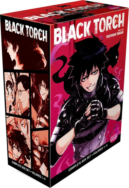Black Torch Complete Box Set: Includes Volumes 1-5 by Takaki, Tsuyoshi