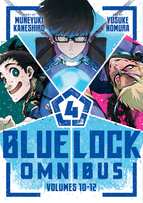 Blue Lock Omnibus 4 (Vol. 10-12) by Kaneshiro, Muneyuki